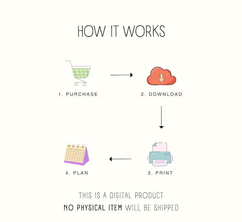 Minimalist Daily Planner Template: Printable Schedule, To-Do List (A4, A5, Letter)